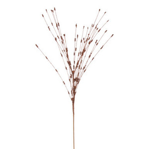 QG221988 Vickerman - 36" Copper Berry Glitter Spray - 6 Pack