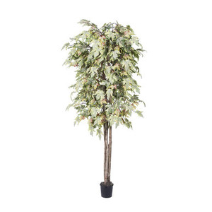  Vickerman TDX1760-07 6ft Artificial Frosted Maple Tree in Pot