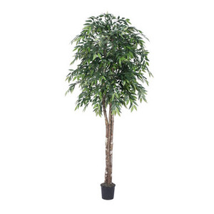  Vickerman TDX1460-07 6ft Artificial Green Smilax Tree in Pot