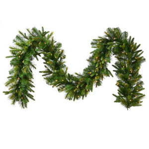 Vickerman A118615LED 6' x 14" Cashmere Garland 30WW B/O Timer