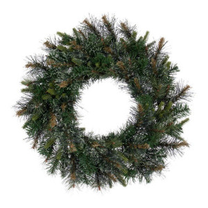 Vickerman A118324 24" Cashmere Wreath 120 Tips