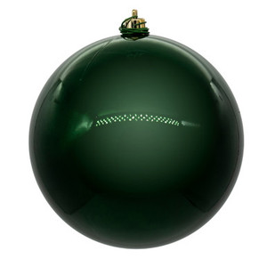Vickerman N592574DPV - Midnight Green Ball Ornament