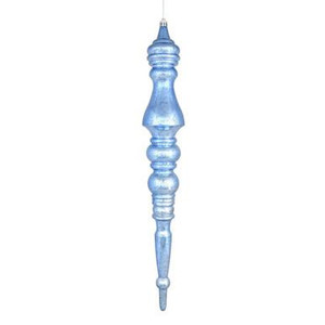 Vickerman 20" Periwinkle Mercury Finial