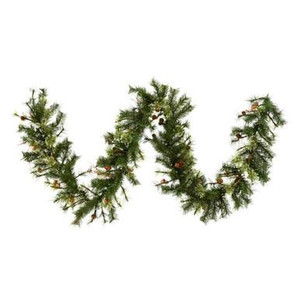Vickerman 9' Mixed Country Pine Artificial Christmas Garland Unlit