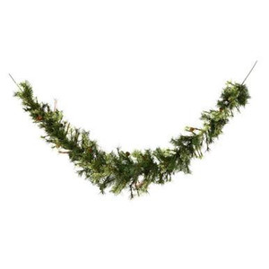 Vickerman 6' Mixed Country Pine Artificial Christmas Swag Garland Unlit
