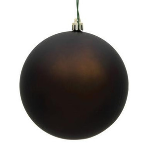 Vickerman 2.4" Chocolate Matte Ball Christmas Ornament 60 per Box