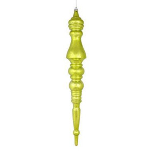  Vickerman 20" Lime Mercury Finial 