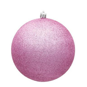 Vickerman 2.4" Pink Glitter Ball Christmas Ornament 24 per Bag