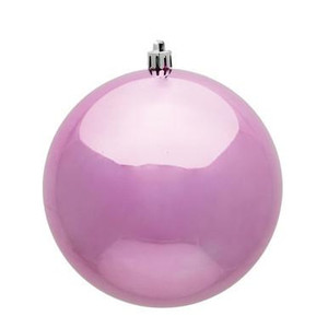 Vickerman 2.4" Pink Shiny Ball Christmas Ornament 24 per Bag