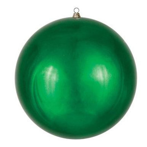 Vickerman 20" Giant Shiny Emerald Ball Christmas Ornament UV Resistant