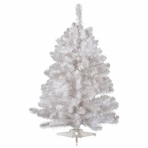 Vickerman 2' Crystal White Spruce Artificial Christmas Tree Unlit