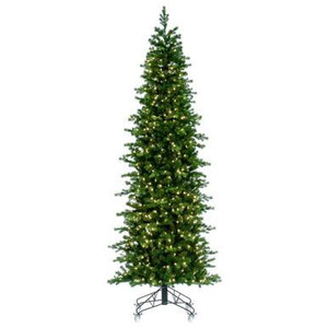  Vickerman 10' x 42" Eagle Fraser Slim Artificial Christmas Tree Warm White Dura-lit LED Lights 