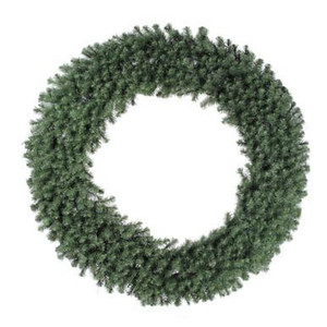  Vickerman 100" Douglas Fir Artificial Christmas Wreath Unlit 