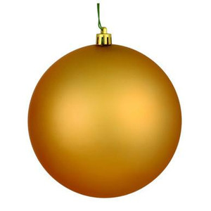 Vickerman 8" Copper/Gold Matte Ball UV Drilled 1 per Bag