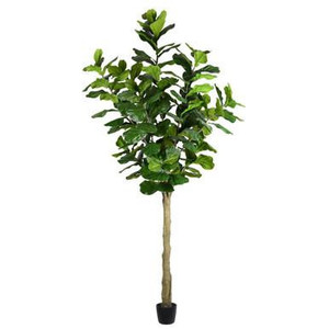 Vickerman 10' Artificial Potted Fiddle Tree