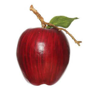 Vickerman 80MM Artificial Red Apple 6 per Bag