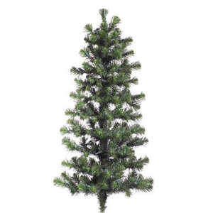 Vickerman 48" Douglas Fir Artificial Christmas Wall Tree Unlit