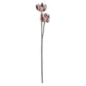 Vickerman 30" Artificial Rust Brown Echeveria Spray