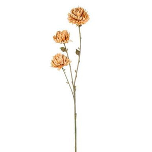 Vickerman 24" Artificial Mustard Mum Spray