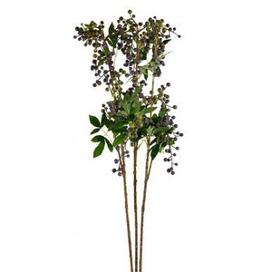  Vickerman 38" Artificial Violet Berry Spray 