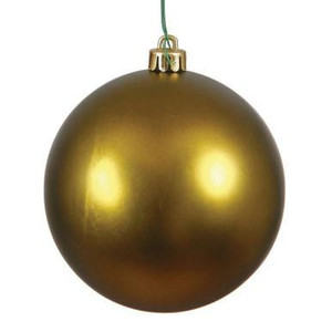 Vickerman 12" Olive Matte Ball Christmas Ornament