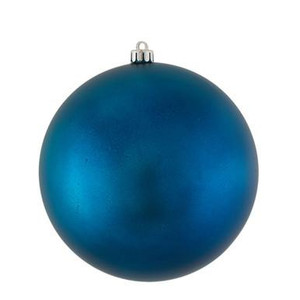 Vickerman 2.4" Sea Blue Matte Ball Christmas Ornament 24 per Bag