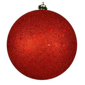 Vickerman 12" Bittersweet Sequin Ball Christmas Ornament