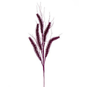 Vickerman 30" Fuchsia Wheat Glitter Spray 6 per bag