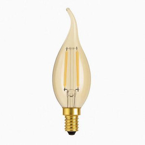 Cyber Tech Lighting Cyber Tech LB4FCN-VINT/22K - LED Flame Tip Vintage Lamp - 2200K - 15,000 Hours 
