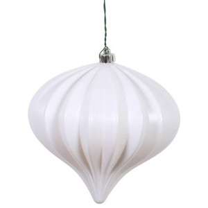  Vickerman N151211DMV 5.7" White Matte Onion UV Drilled 3/Bag