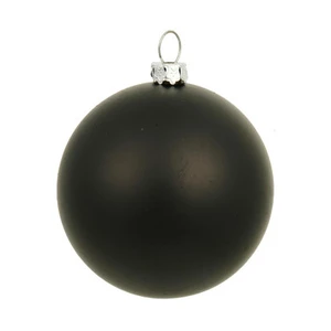 Vickerman N592017DMV 8" Black Matte Ball UV Drilled Cap