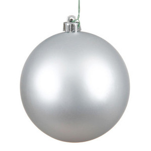 Vickerman N596007M 2.4" Silver Matte Ball 60/Box