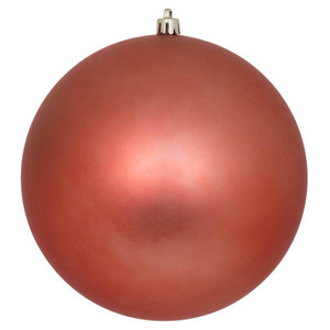 Vickerman N591571DMV 6" Coral Matte Ball UV Drilled 4/Bag