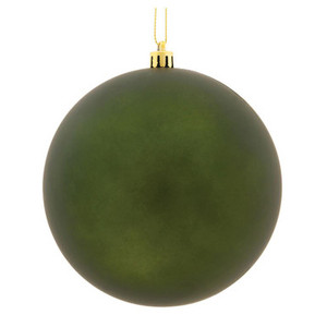  Vickerman N591564DMV 6" Moss Green Matte Ball UV 4/Bag