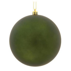 Vickerman N590864DMV - Moss Green Ball Ornament