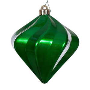  Vickerman N189804DCV 6" Green Candy Swirl Diamond UV 3/Bg