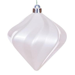 Vickerman N189811DCV - White Diamond Ornament