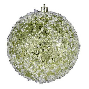  Vickerman N190373D - Lime Ball Ornament 
