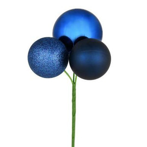  Vickerman N193031 - Midnight Blue Ball Ornament 