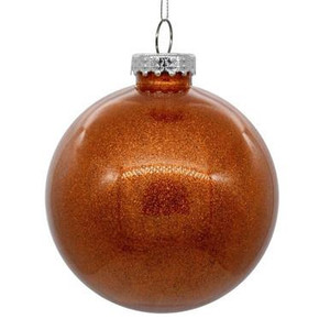  Vickerman N211518 - Orange Ball Ornament 