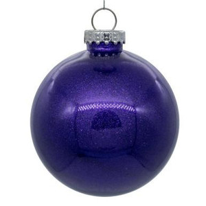 Vickerman N211566 - Purple Ball Ornament