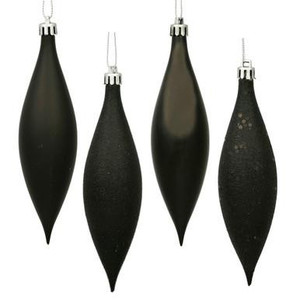 Vickerman N500117 - Black Drop Ornament