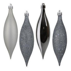 Vickerman N500125 - Limestone Drop Ornament