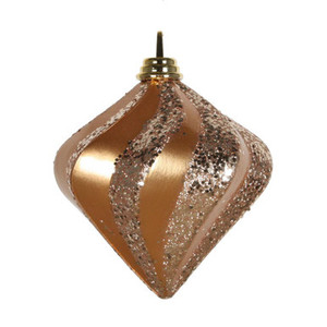  Vickerman M133258 6'' Rose Gold Candy Glittr Swirl Diamond