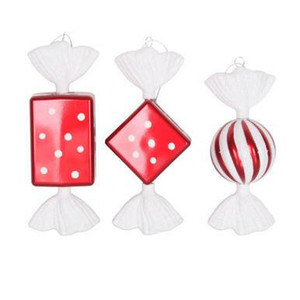 Vickerman M152603 - Red White Candy Ornament