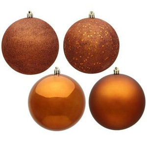  Vickerman N592088DA - Copper Ball Ornament 