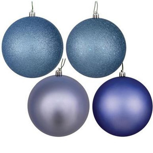 Vickerman N592529DA - Periwinkle Ball Ornament