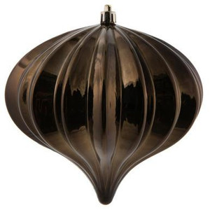 Vickerman N151275DSV - Chocolate Onion Ornament