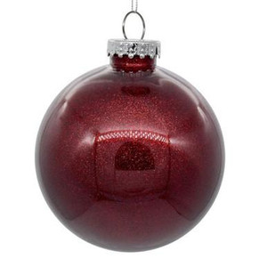 Vickerman N211265 - Burgundy Ball Ornament