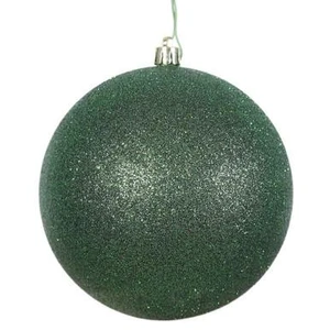 Vickerman N591024DG - Emerald Ball Ornament